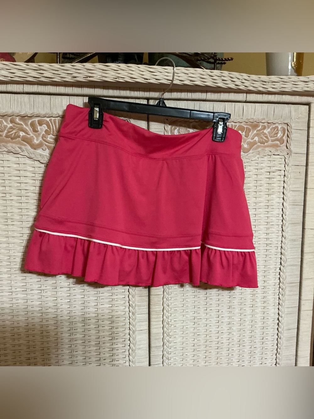 Nike Hot Pink Ruffle Tennis Skirt